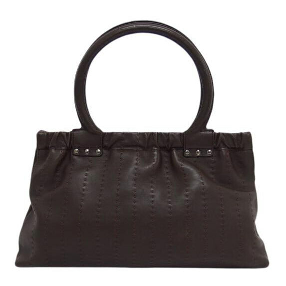 Ferragamo フェラガモ/レザーハンドバッグ/ブラウン/4844//AQ-21/Bランク/04