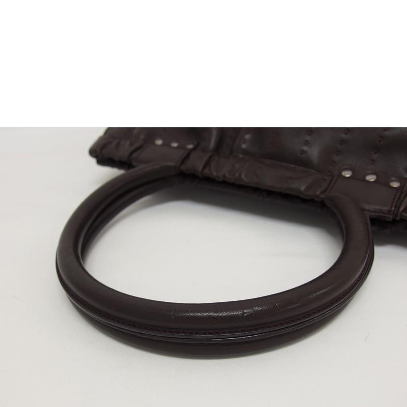 Ferragamo フェラガモ/レザーハンドバッグ/ブラウン/4844//AQ-21/Bランク/04