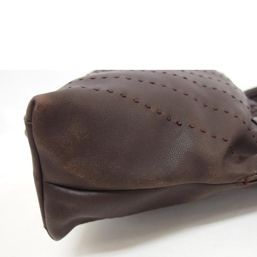 Ferragamo フェラガモ/レザーハンドバッグ/ブラウン/4844//AQ-21/Bランク/04