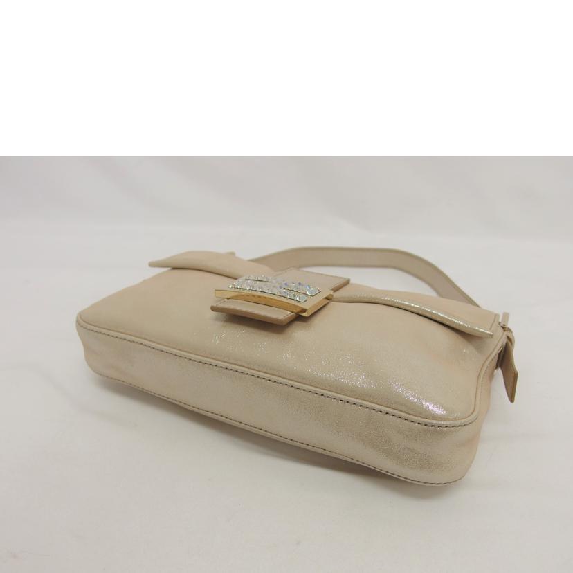 FENDI フェンディ/マンマバケット/ラメビジュー/ベージュ/8BR600//J71-138-0053/ABランク/04