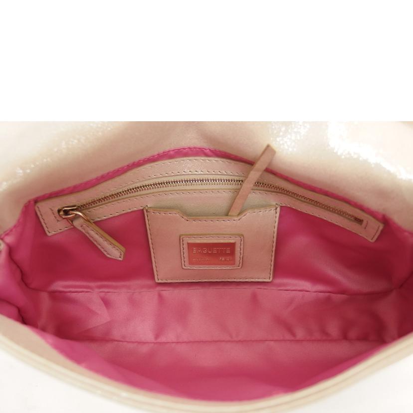 FENDI フェンディ/マンマバケット/ラメビジュー/ベージュ/8BR600//J71-138-0053/ABランク/04