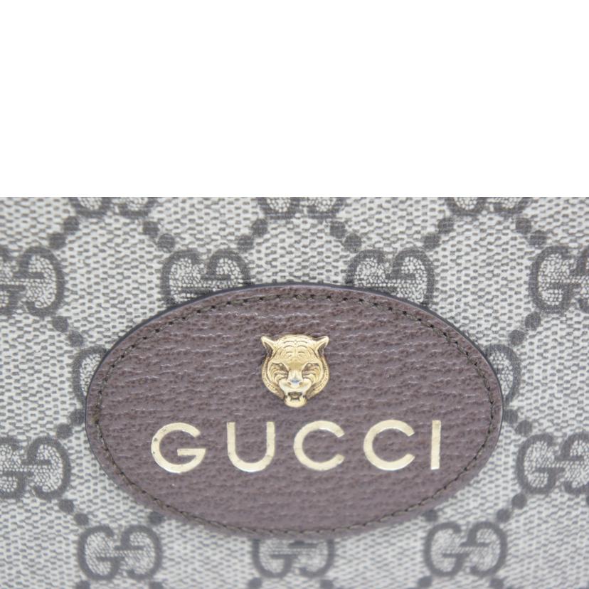 GUCCI グッチ/GGスプリームネオヴィンテージラウンドファスナー財布/473953//2184/Aランク/05