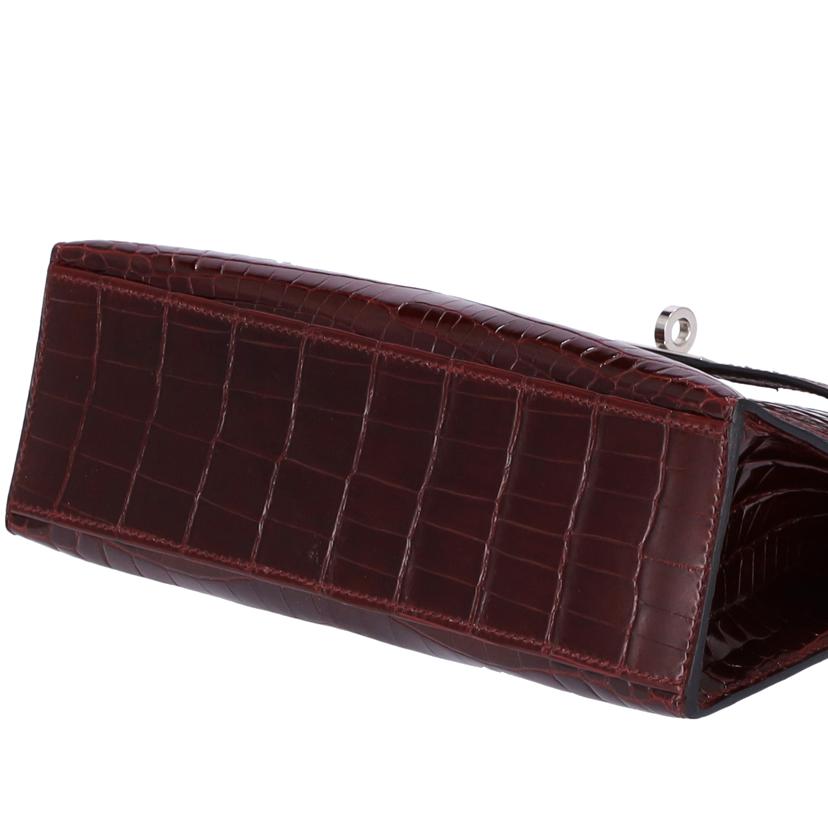 HERMES エルメス/ポシェットケリー/クロコダイル/ニロティカス/042327CK-57//□N/Aランク/75
