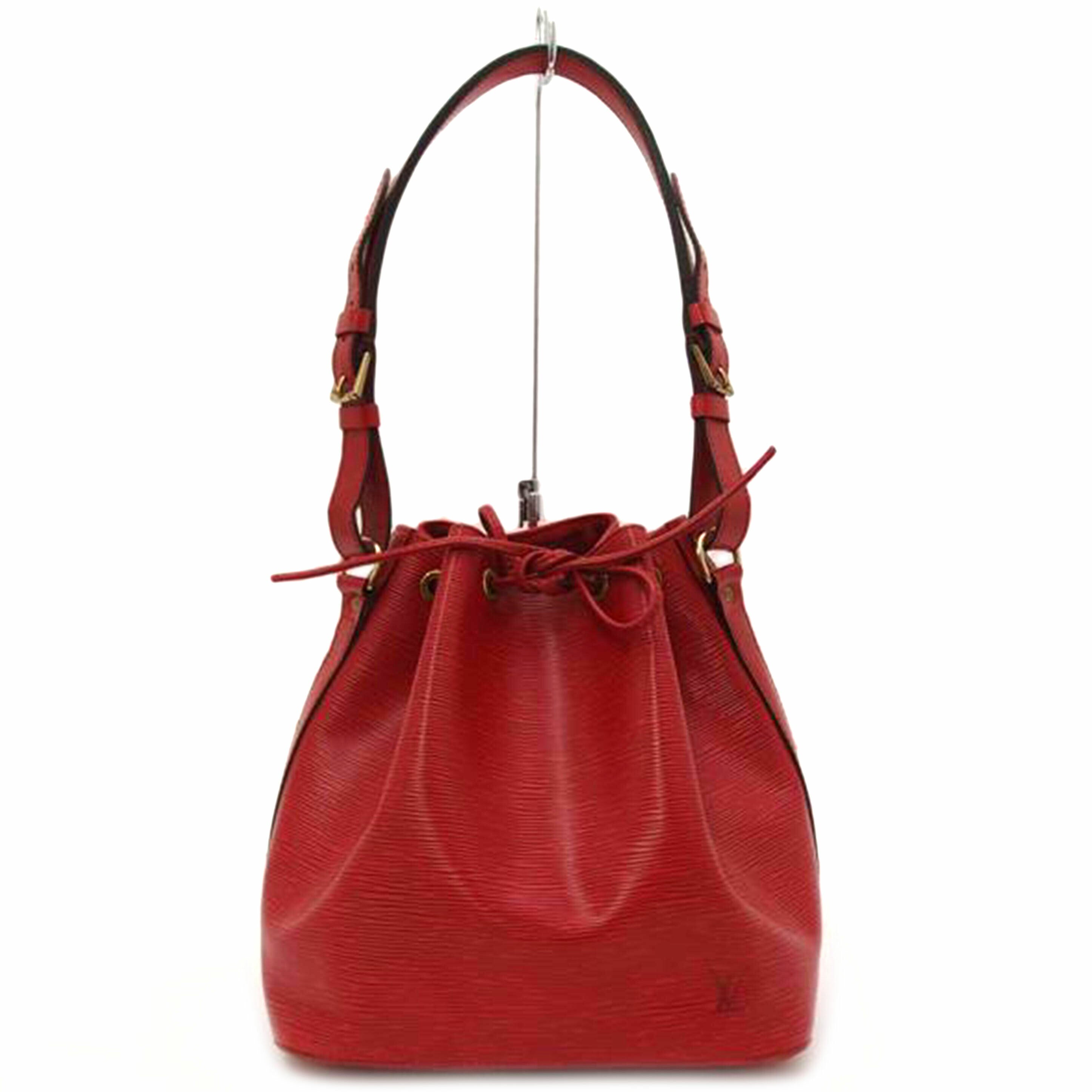 LV ルイ・ヴィトン ショルダーバッグ 肩掛け 巾着 赤/プチ・ノエ/エピ/カスティリアン・レッド/M44107//AR0964/Bランク/69