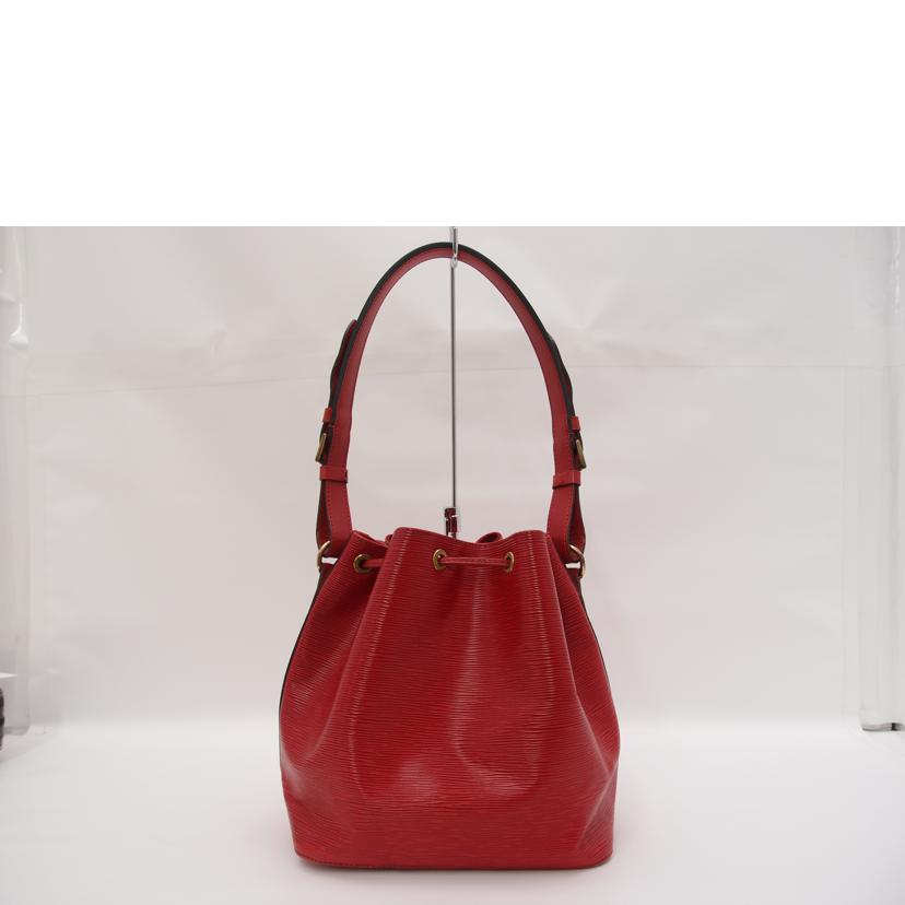 LV ルイ・ヴィトン ショルダーバッグ 肩掛け 巾着 赤/プチ・ノエ/エピ/カスティリアン・レッド/M44107//AR0964/Bランク/69