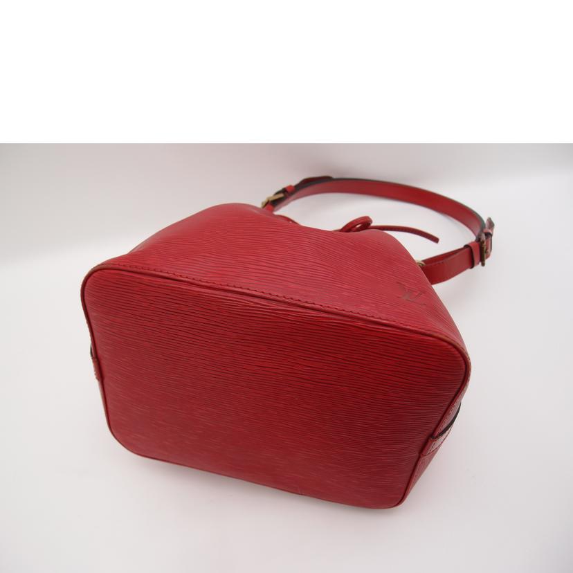 LV ルイ・ヴィトン ショルダーバッグ 肩掛け 巾着 赤/プチ・ノエ/エピ/カスティリアン・レッド/M44107//AR0964/Bランク/69