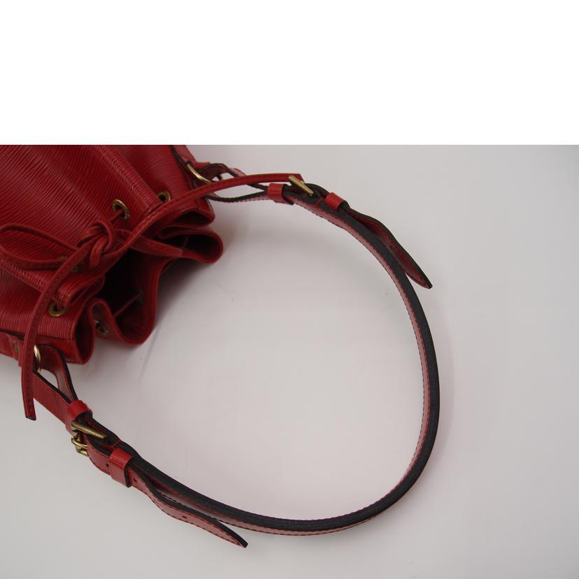 LV ルイ・ヴィトン ショルダーバッグ 肩掛け 巾着 赤/プチ・ノエ/エピ/カスティリアン・レッド/M44107//AR0964/Bランク/69