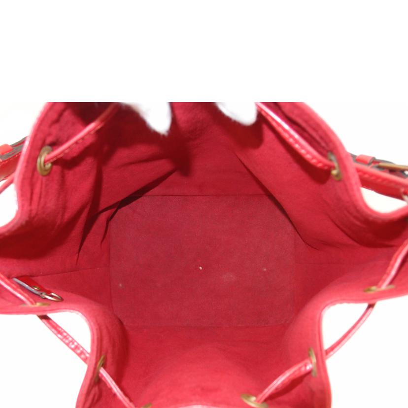 LV ルイ・ヴィトン ショルダーバッグ 肩掛け 巾着 赤/プチ・ノエ/エピ/カスティリアン・レッド/M44107//AR0964/Bランク/69