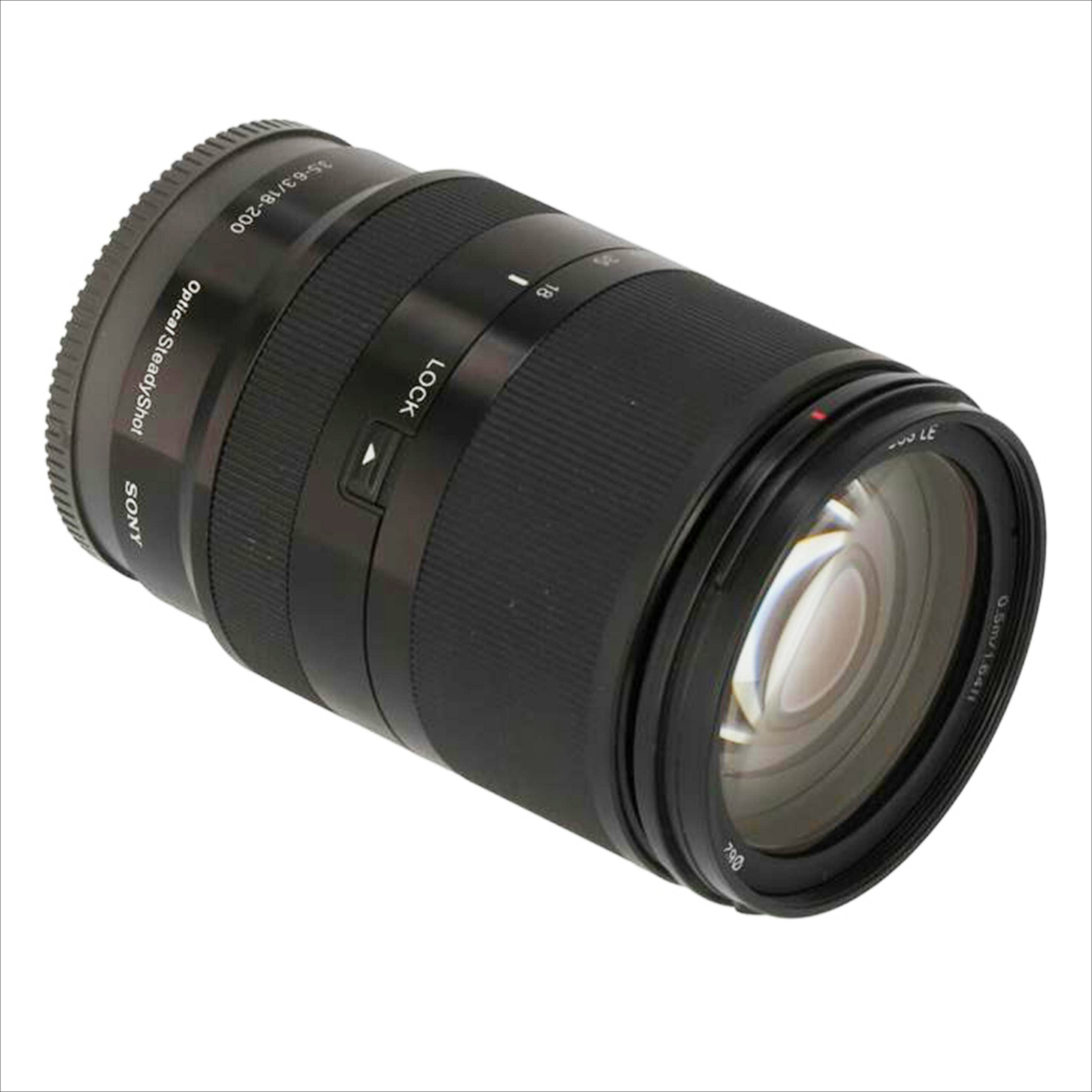 SONY E 18-200mm 3.5-6.3 OSS LE フード Eマウントyumeカメラ - レンズ