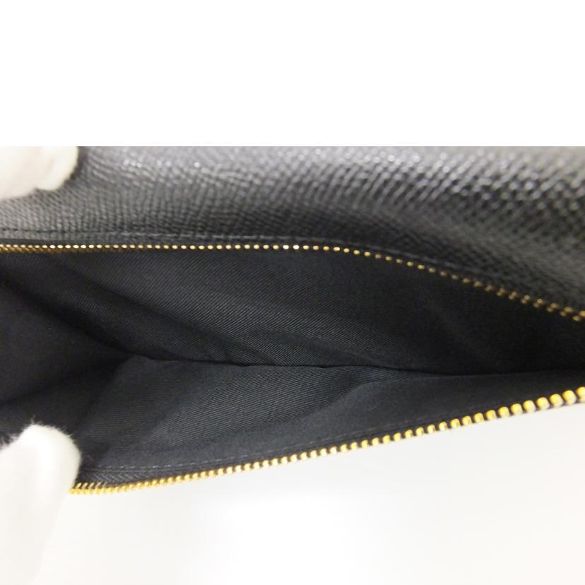 COACH コーチ/ソフトウォレット二つ折り長財布 型押し/57715//K16**/Aランク/88