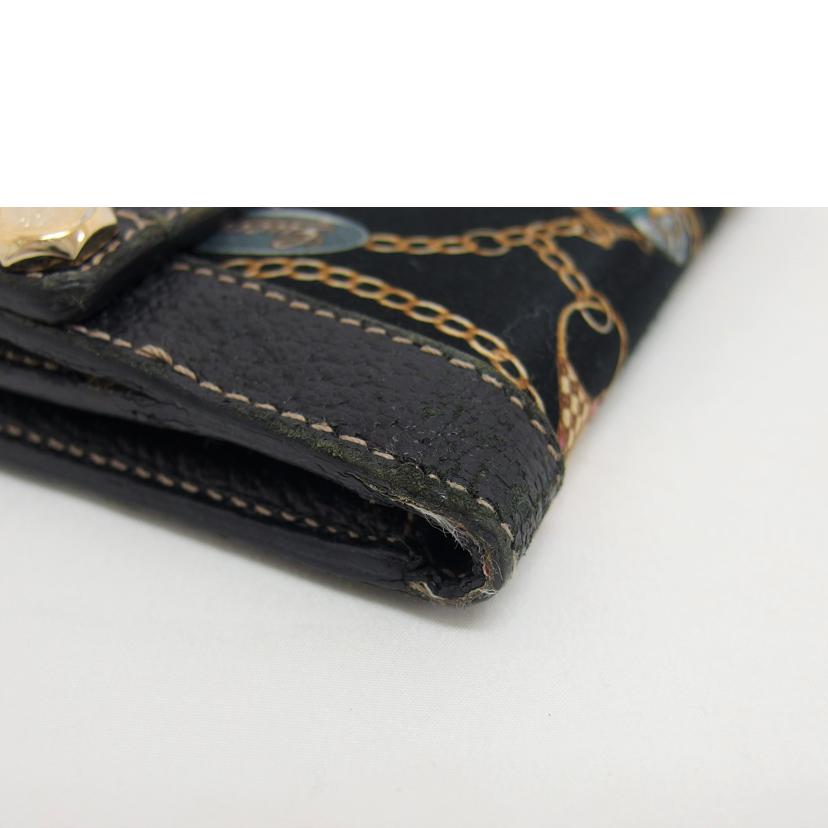 GUCCI グッチ/Wホック二つ折り財布/154117//0416/Bランク/04