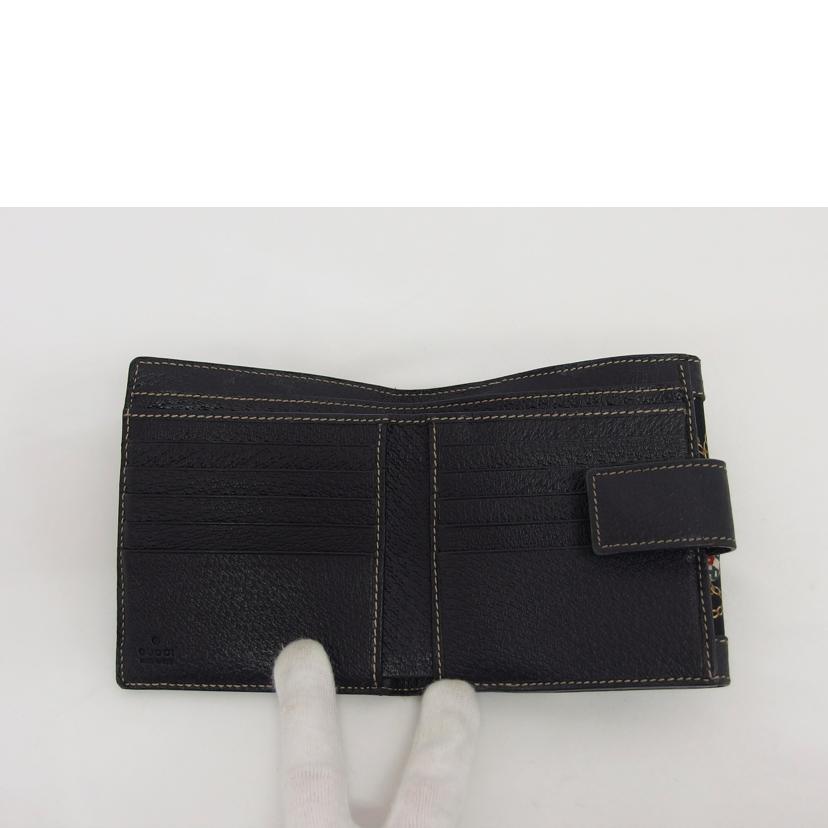 GUCCI グッチ/Wホック二つ折り財布/154117//0416/Bランク/04