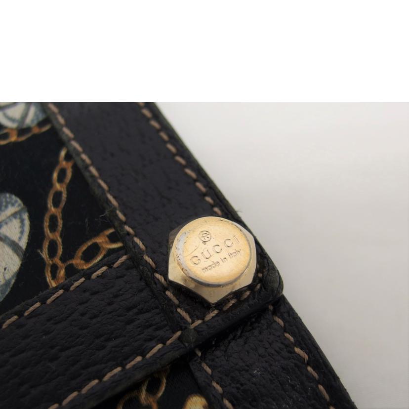 GUCCI グッチ/Wホック二つ折り財布/154117//0416/Bランク/04
