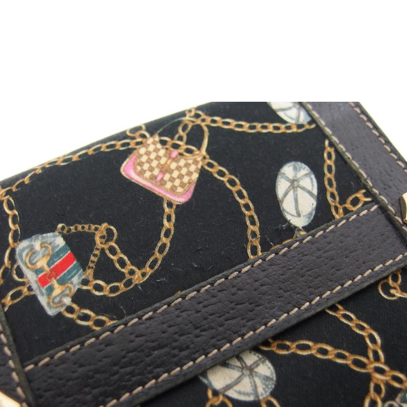 GUCCI グッチ/Wホック二つ折り財布/154117//0416/Bランク/04