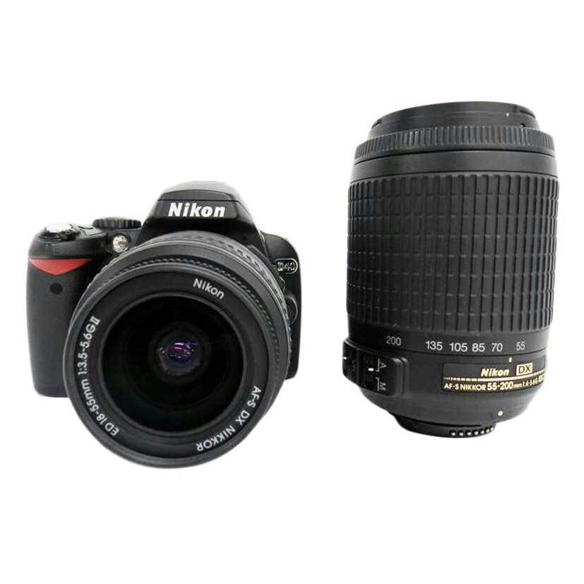 Nikon ニコン/デジタル一眼/D40ダブルズームキット/D40ダブルズームキット//2132283/Cランク/62