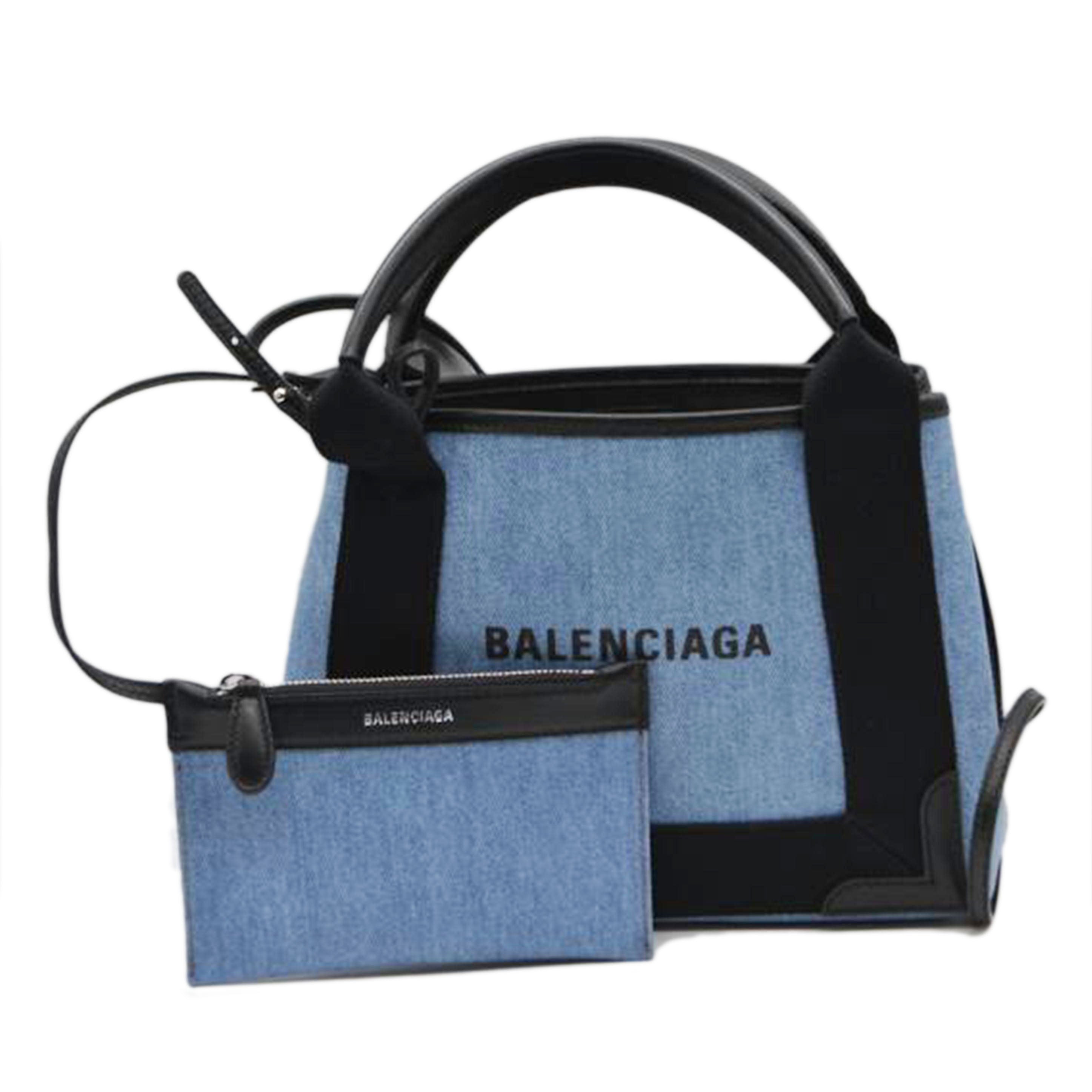 BALENCIAGA バレンシア/ネイビーカバXS/デニムブルー/390346 4420K//002123/SAランク/89