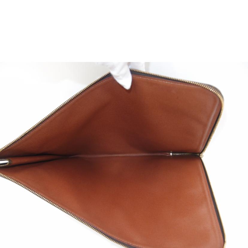 LV ルイ・ヴィトン クラッチバッグ セカンドバッグ メンズ 書類ケース A4 ブラウン/ポッシュ・ドキュマン/モノグラム/M53456//884TH/Aランク/69