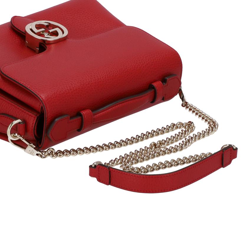 GUCCI グッチ/インターロッキングチェーンショルダー/510302//493075/ABランク/75