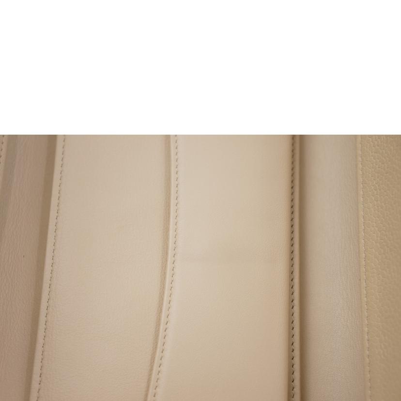 CHANEL シャネル/ココマークキャビアスキンラウンドファスナーウォレット//22181261/ABランク/67