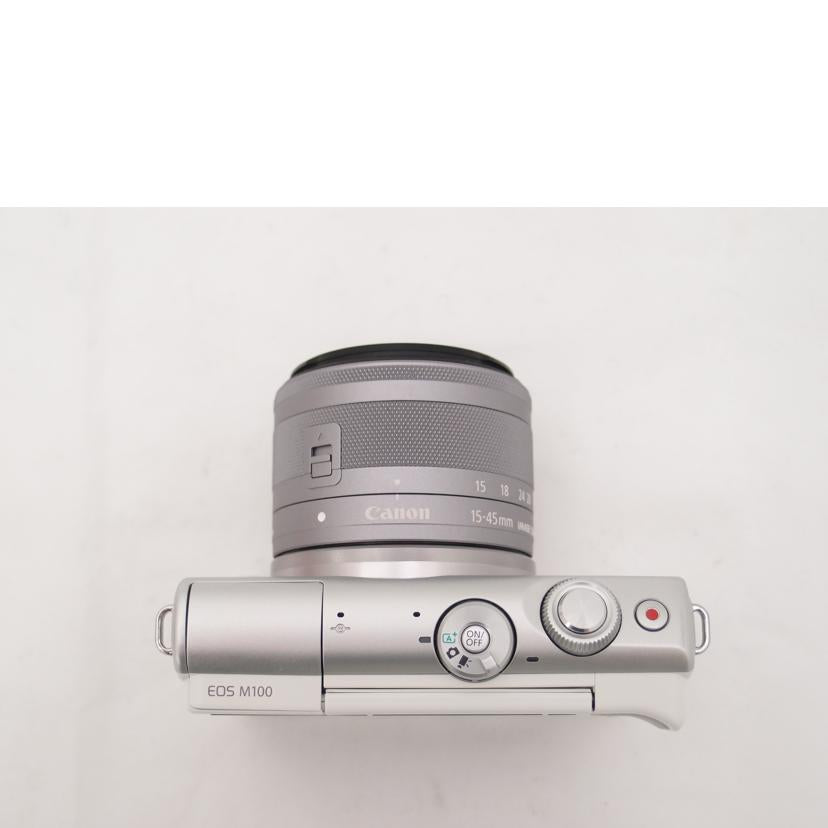 Canon キャノン/ミラーレス一眼レフカメラ/EOS M100 EF-M15-45 IS STMレンズキット//881051000324/Aランク/69