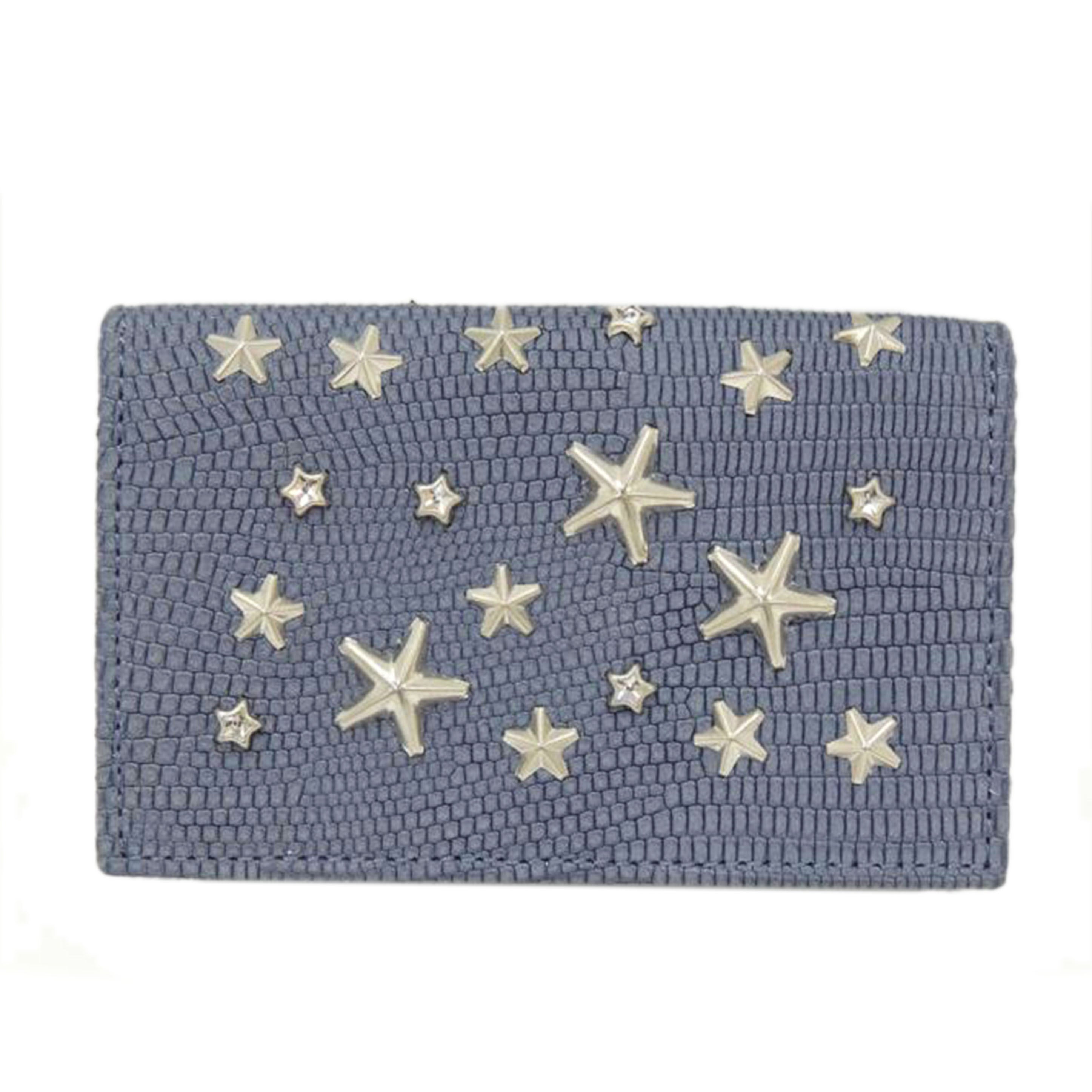 JIMMY CHOO ジミーチュウ 名刺入れ/スタースタッズ・カードケース/040014//KT1G7X/SAランク/69