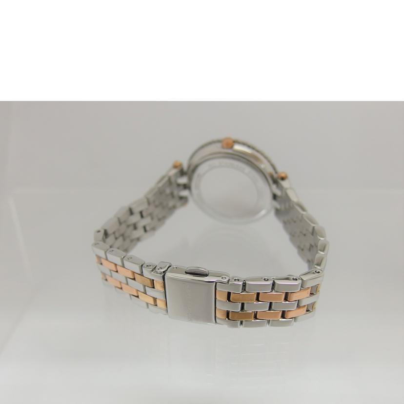 MICHAEL KORS マイケルコース/ラインストーンベゼル/ホワイト文字盤/アナログウォッチ/クォーツ/MK4515//112001/ABランク/04