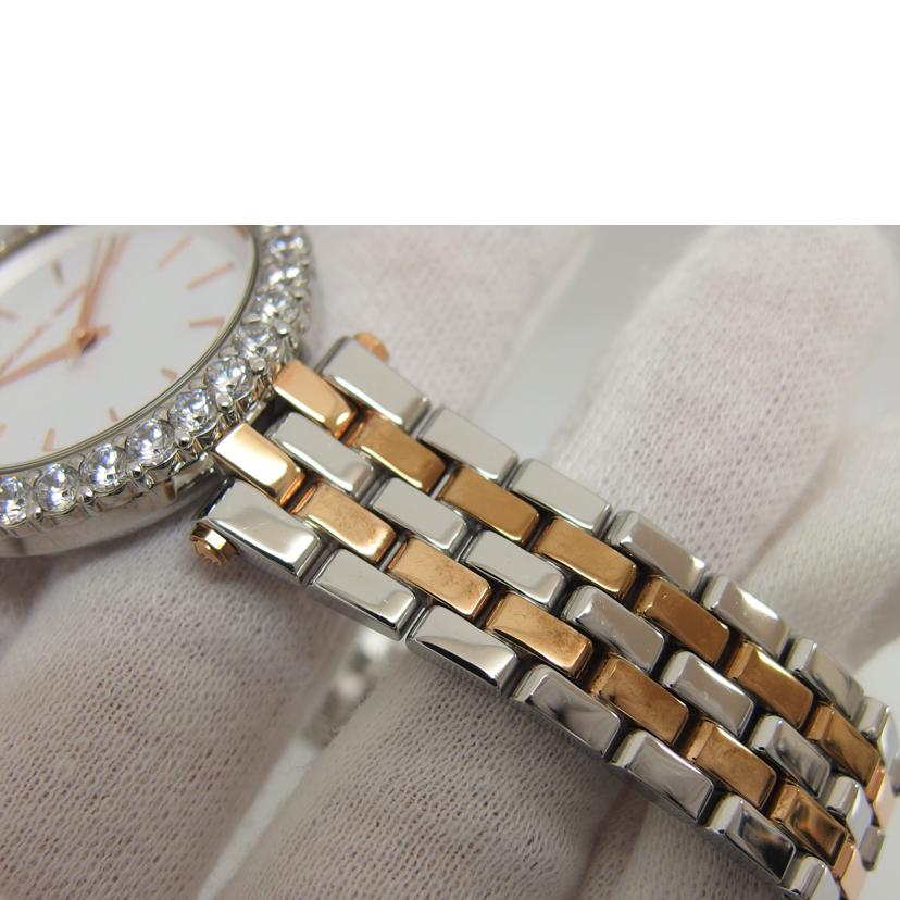 MICHAEL KORS マイケルコース/ラインストーンベゼル/ホワイト文字盤/アナログウォッチ/クォーツ/MK4515//112001/ABランク/04