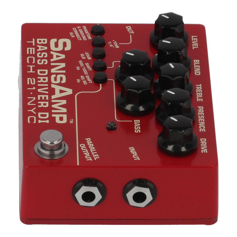 TECH21/エフェクター/SANSAMP BASS DRIVER DI V2 Vermilion//783673/Aランク/77