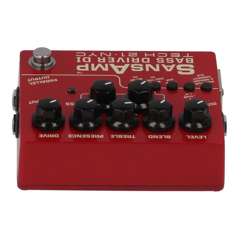 TECH21/エフェクター/SANSAMP BASS DRIVER DI V2 Vermilion//783673/Aランク/77