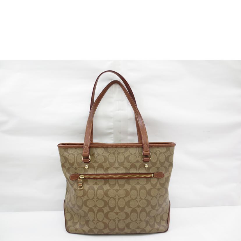 COACH コーチ/PVCシグネチャートートバッグ/F34603//D1580/Bランク/06