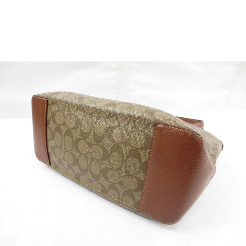 COACH コーチ/PVCシグネチャートートバッグ/F34603//D1580/Bランク/06