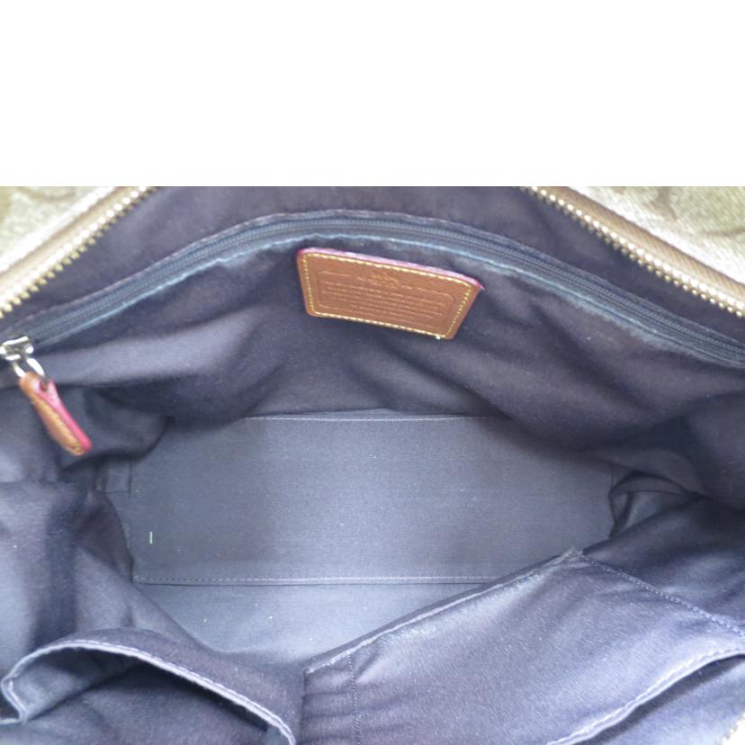 COACH コーチ/PVCシグネチャートートバッグ/F34603//D1580/Bランク/06