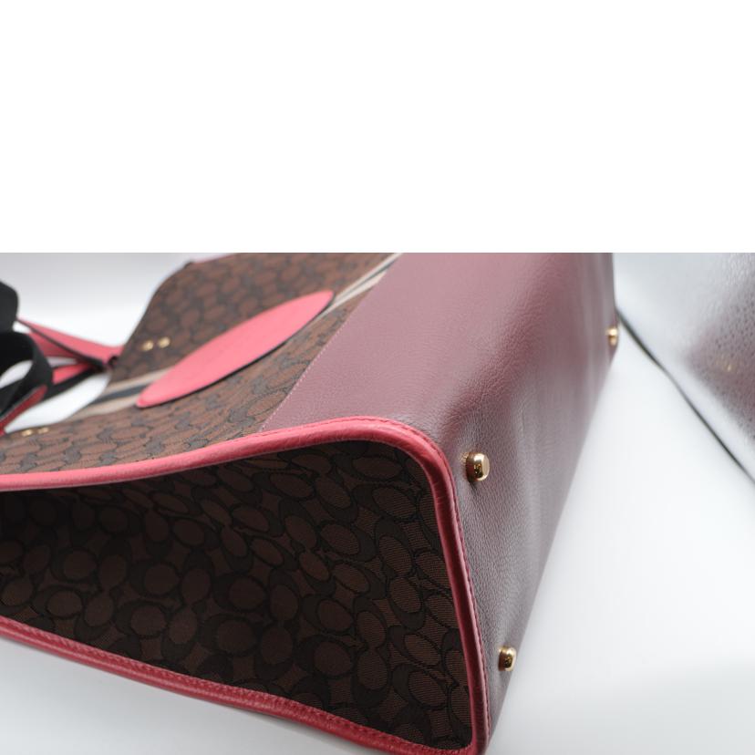 COACH/シグネチャージャガード2wayレザートート/C1548//J2139/SAランク/89