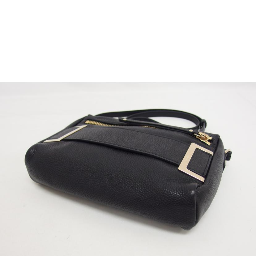 JIMMYCHOO ジミーチュウ/レザーショルダーバッグ/ブラック//ABランク/04