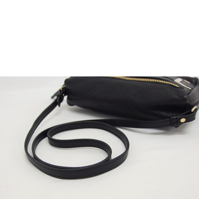 JIMMYCHOO ジミーチュウ/レザーショルダーバッグ/ブラック//ABランク/04