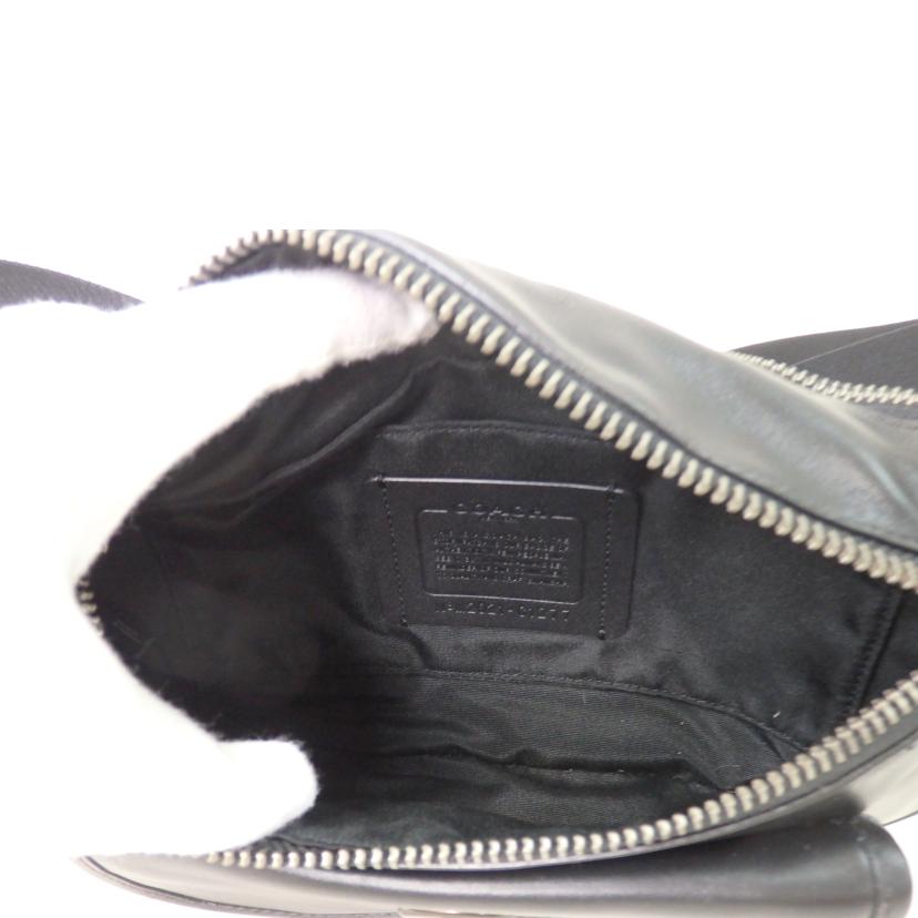 COACH コーチ/ヘリテージベルトバッグ/黒/C1277//M20**/Aランク/84