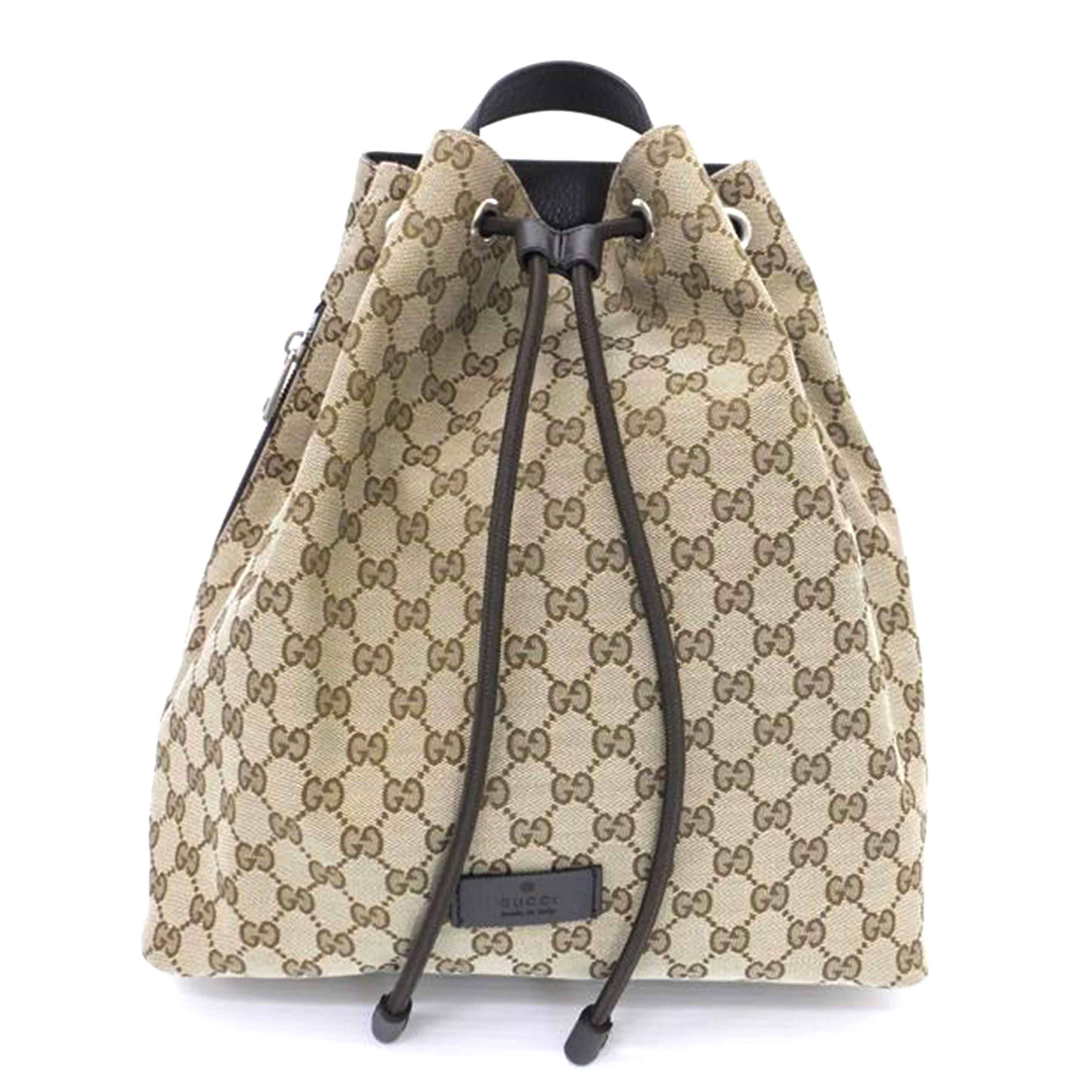 GUCCI グッチ/GGキャンバスバックパック/449175//527***/SAランク/88