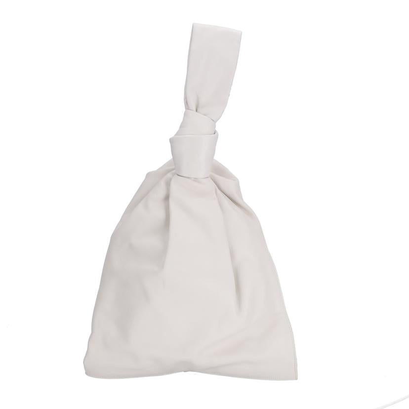 BOTTEGA ボッテガ BOTTEGAVENETA ザツイスト ホワイト ハンドバッグ/ザツイスト/ホワイト//Aランク/37