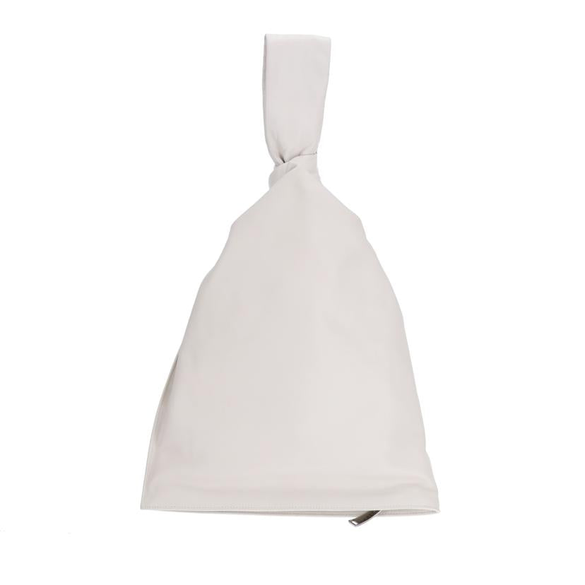 BOTTEGA ボッテガ BOTTEGAVENETA ザツイスト ホワイト ハンドバッグ/ザツイスト/ホワイト//Aランク/37