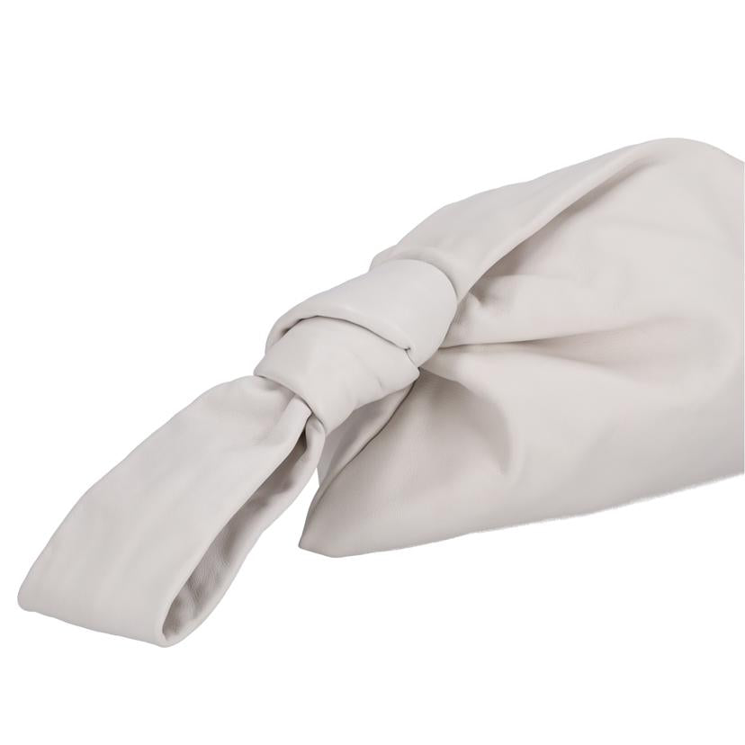 BOTTEGA ボッテガ BOTTEGAVENETA ザツイスト ホワイト ハンドバッグ/ザツイスト/ホワイト//Aランク/37