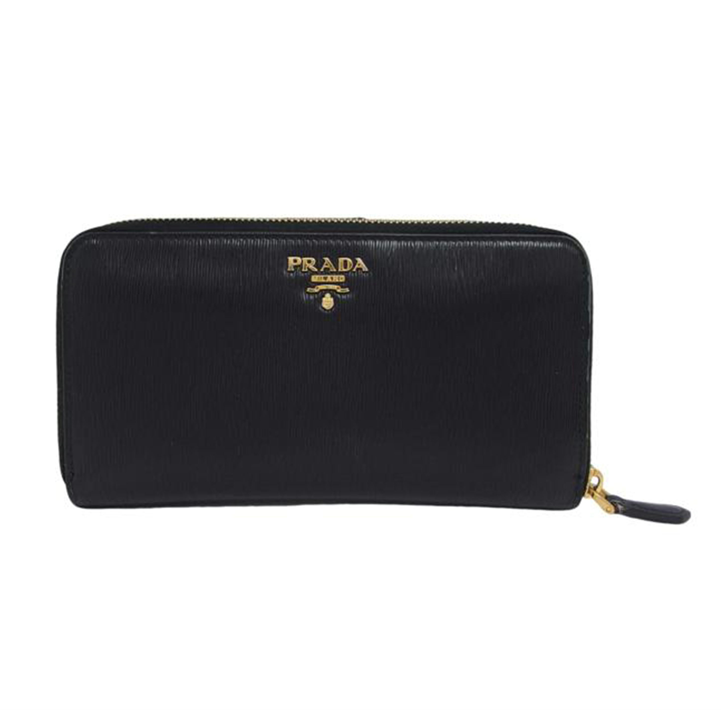 PRADA プラダ/ヴィッテロムーブ/ラウンドファスナー長財布/ブラック/1ML348//95N/Bランク/04