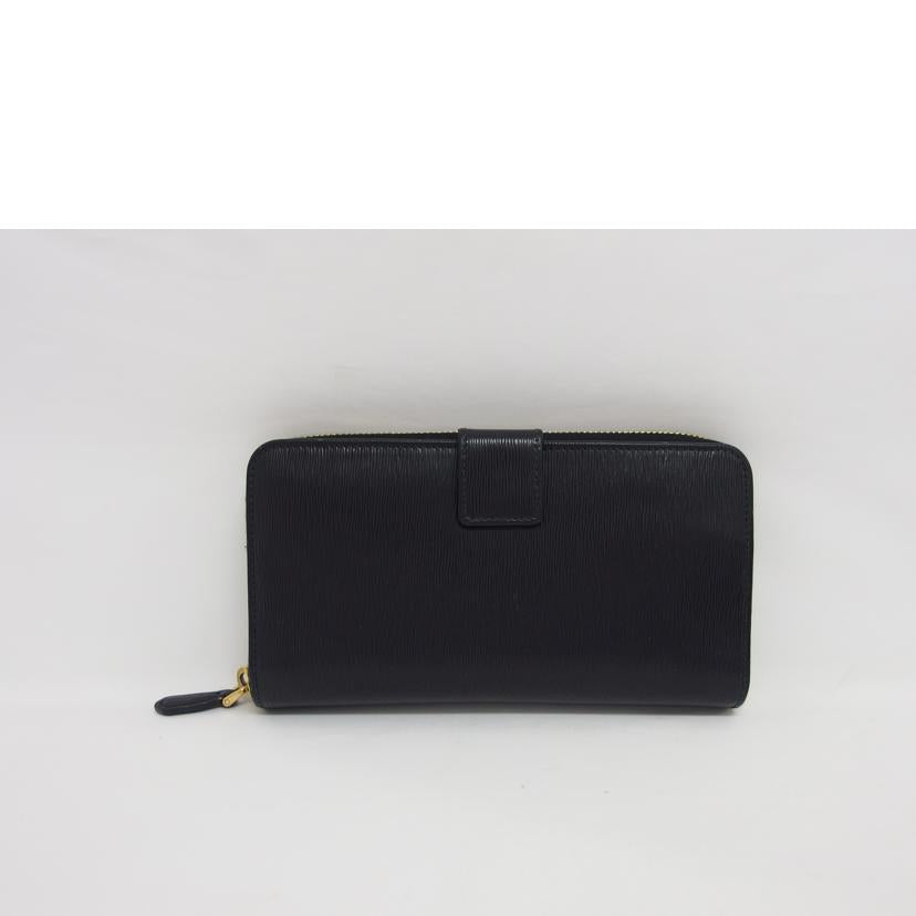 PRADA プラダ/ヴィッテロムーブ/ラウンドファスナー長財布/ブラック/1ML348//95N/Bランク/04