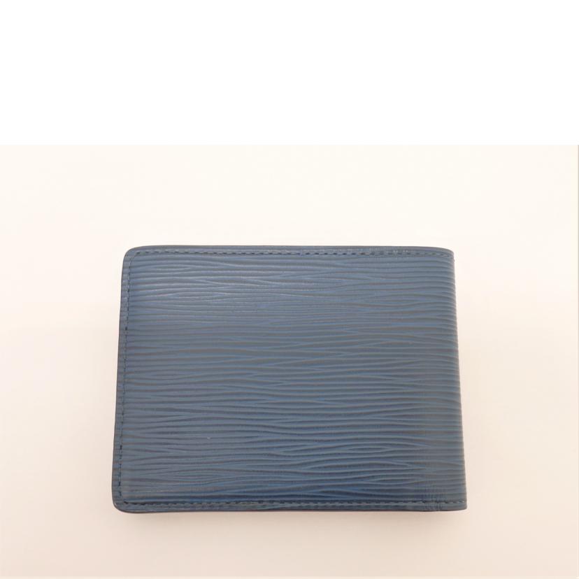 LV ルイヴィトン/ポルトフォイユ・ミュルティプル/エピ/ブルーセレクト/M60629//TN0185/ABランク/88