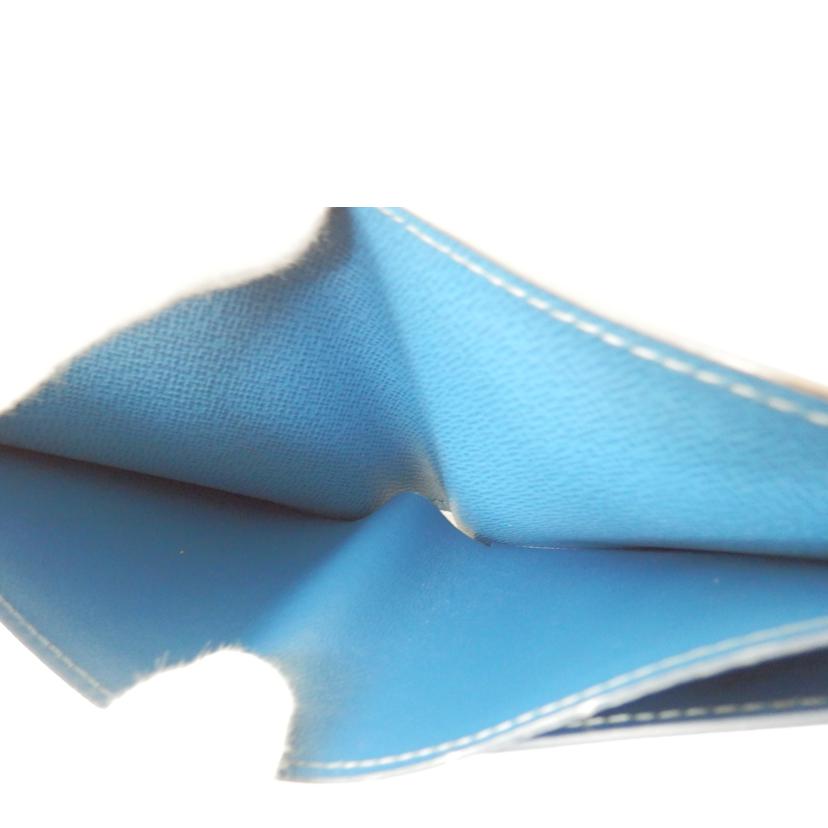 LV ルイヴィトン/ポルトフォイユ・ミュルティプル/エピ/ブルーセレクト/M60629//TN0185/ABランク/88