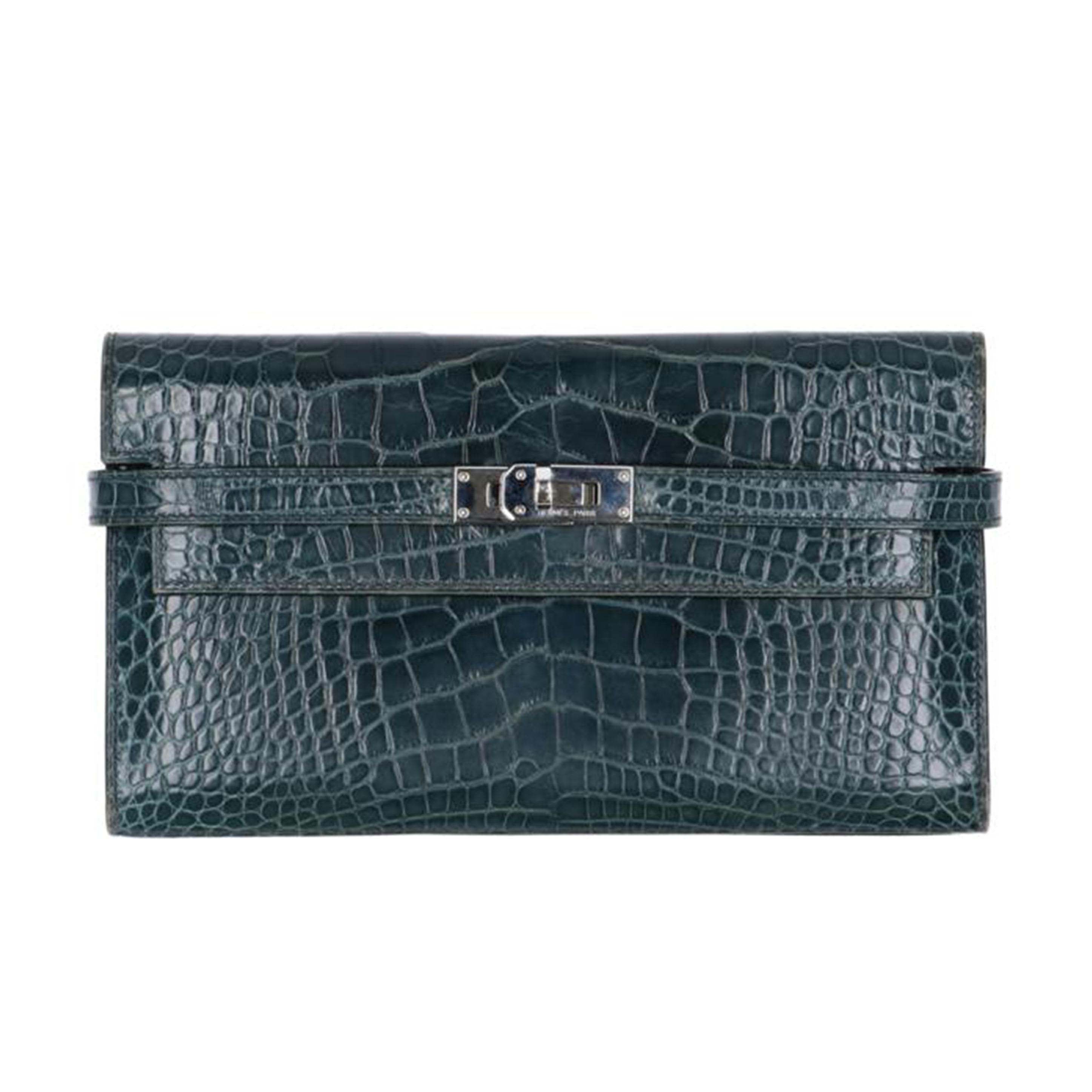 HERMES エルメス/ケリーウォレット/アリゲーター//□R/Bランク/75