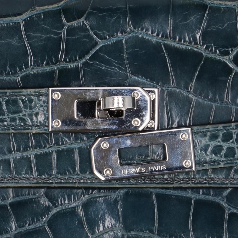 HERMES エルメス/ケリーウォレット/アリゲーター//□R/Bランク/75