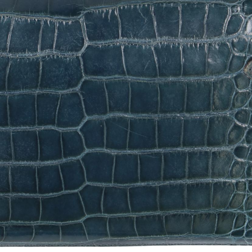 HERMES エルメス/ケリーウォレット/アリゲーター//□R/Bランク/75