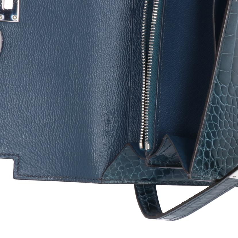 HERMES エルメス/ケリーウォレット/アリゲーター//□R/Bランク/75