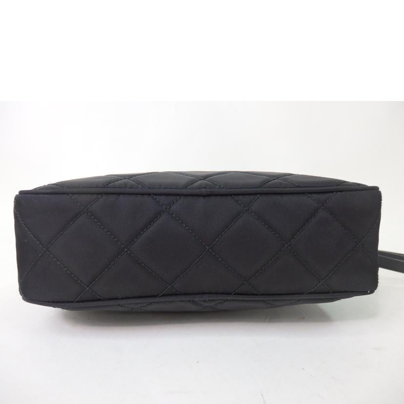 PRADA プラダ/2wayナイロンチェーンショルダーバッグ/ネロ/1BH910//167/Aランク/84