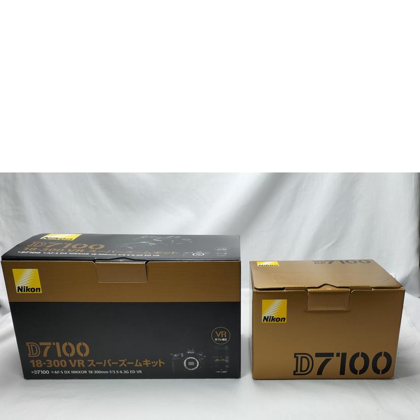 Nikon ニコン/デジタル一眼レフ スーパーズームキット/D7100 18-300 VR//2129244/ABランク/52